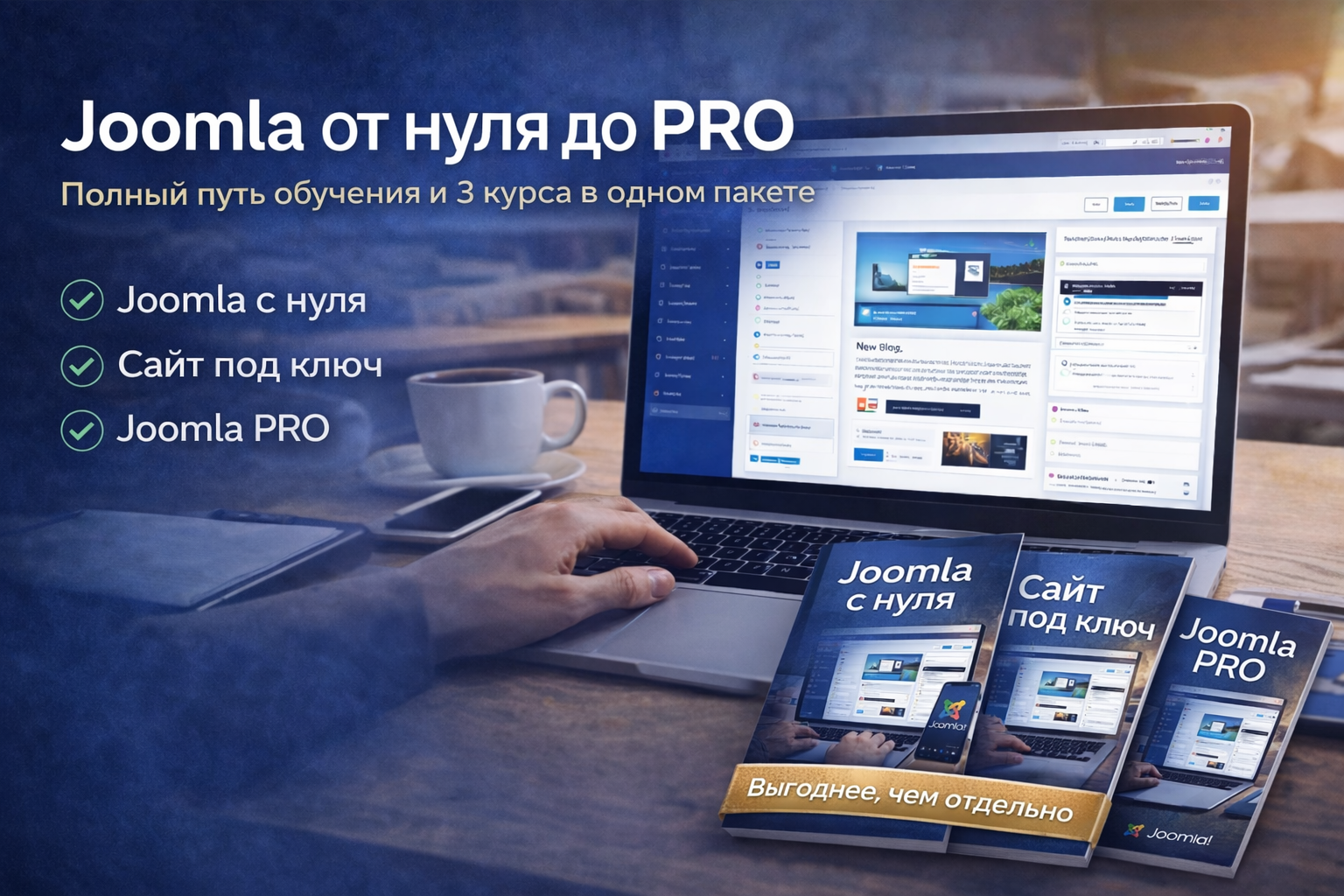 Joomla от нуля до PRO — полный курс по Joomla